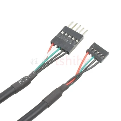 Кабель Dupont Mini Mhoterboard расстояние 2 0 мм 5-контактный разъем Мама-2 54 папа для