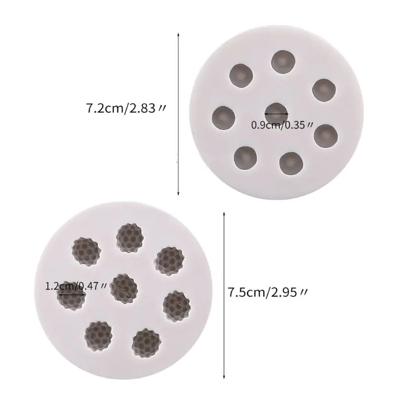 Силиконовая форма 3D Raspberry/форма черники для украшения торта принадлежности