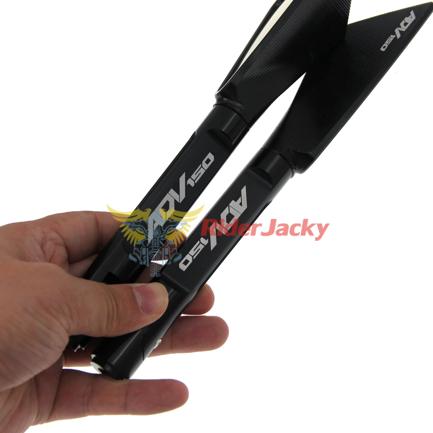 

RiderJacky Aluminum Motorcycle Rearview Side mirrors For Honda ADV 150 ADV150