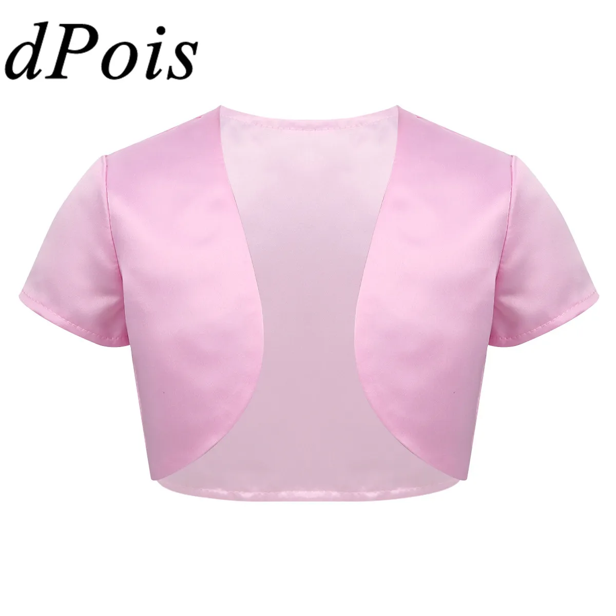 DPOIS детское торжественное платье на свадьбу для девочек накидка топ короткая