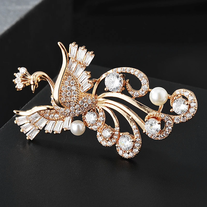 Тонкая медная инкрустированная циркониевым покрытием белая бижутерия модная