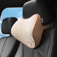 leepee 3d memory foam cushion car seat pillows interior accessories breathable for car seat travel office chair car neck pillow