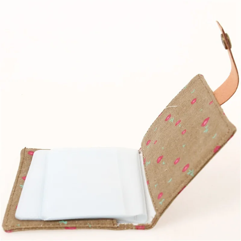 

Canvas Function Card Case Business Card Holder Men Women Credit Passport Card Bag ID Passport Card Wallet Gifts