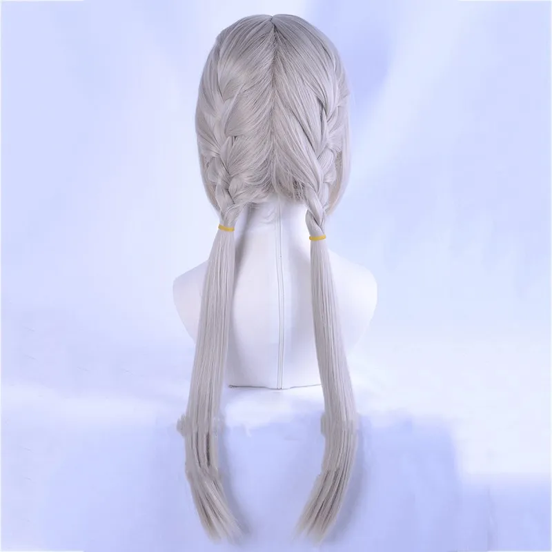 

Game Stay Night FGO Fate Grand Order Bedivere Cosplay Wig Braids Knights of the Round Table Hair Role Play + Wig Cap