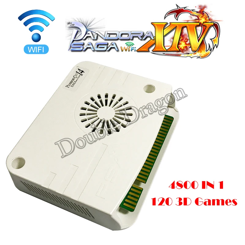 

2021 Saga Pandora box 4800 in 1 Wifi 3D Arcade Version Support 2 Players HDMI VGA output jamma board Cabinet Coin Operated