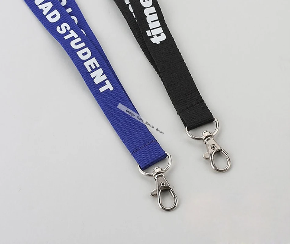 Недорогой шнурок с принтом логотипа на заказ рекламный шириной 20 мм