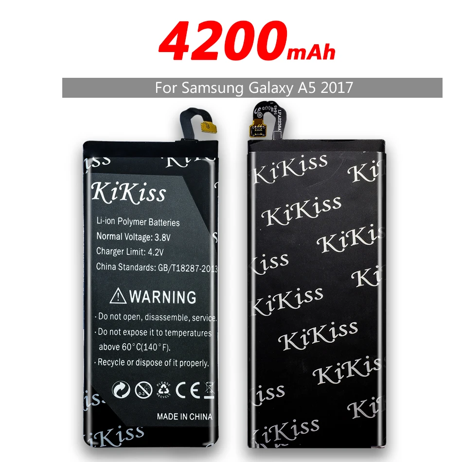 Бесплатный инструмент 4200 мАч батарея для Samsung Galaxy A5(2017) A520 A520F EB BA520ABE сменная +