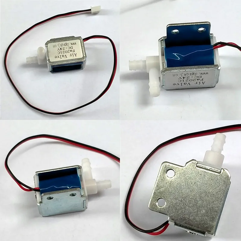 Микро нормально закрытый электромагнитный клапан DC 12V 24V микро воздушный |