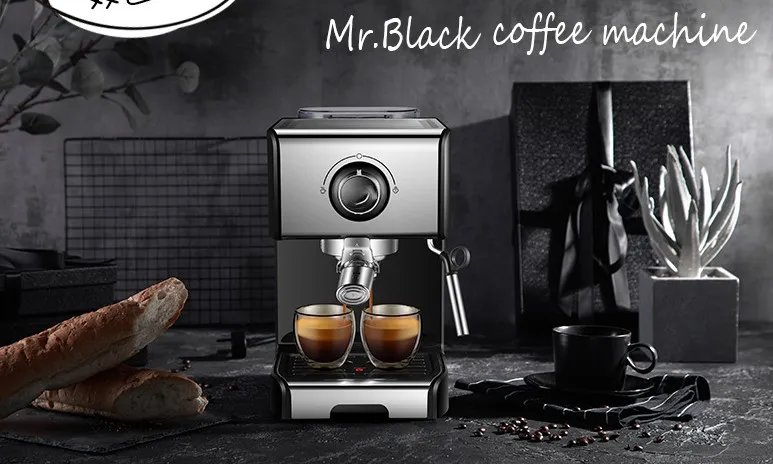 Italian Coffee Machine Pump type Semi-automatic Espresso Maker Home Coffe Commercial Milk Frother |