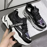 2021 spring summer women chunky dad sneakers candy color breathable mesh platforms casual shoes campus style student sport shoes