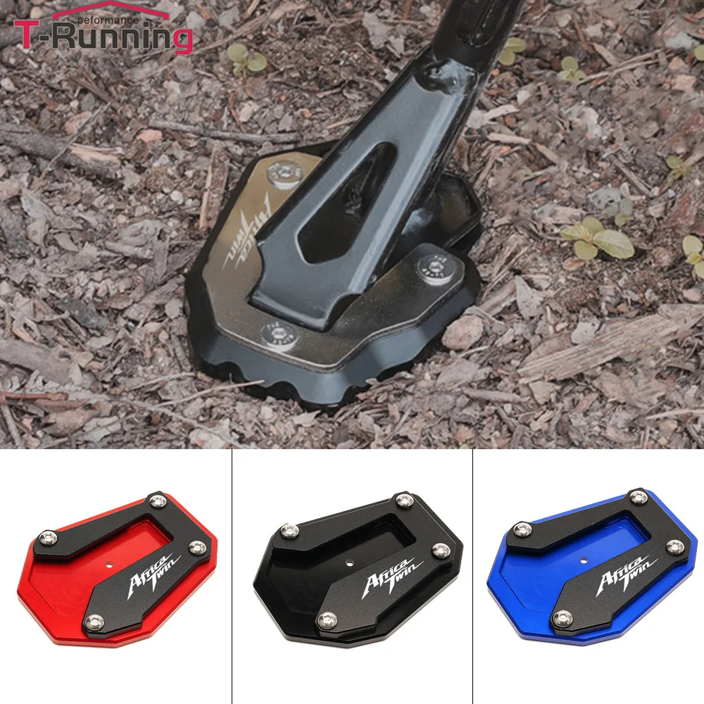 

FOR Honda CRF1100L CRF 1100 L Africa Twin 2020 2021 Motorcycle Accessories CNC Side Stand Kickstand Extension Enlarge Pad