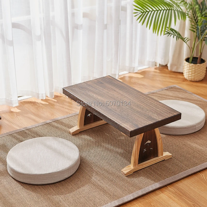 Новый Собранный чайный столик/компьютерный стол прямоугольный деревянный