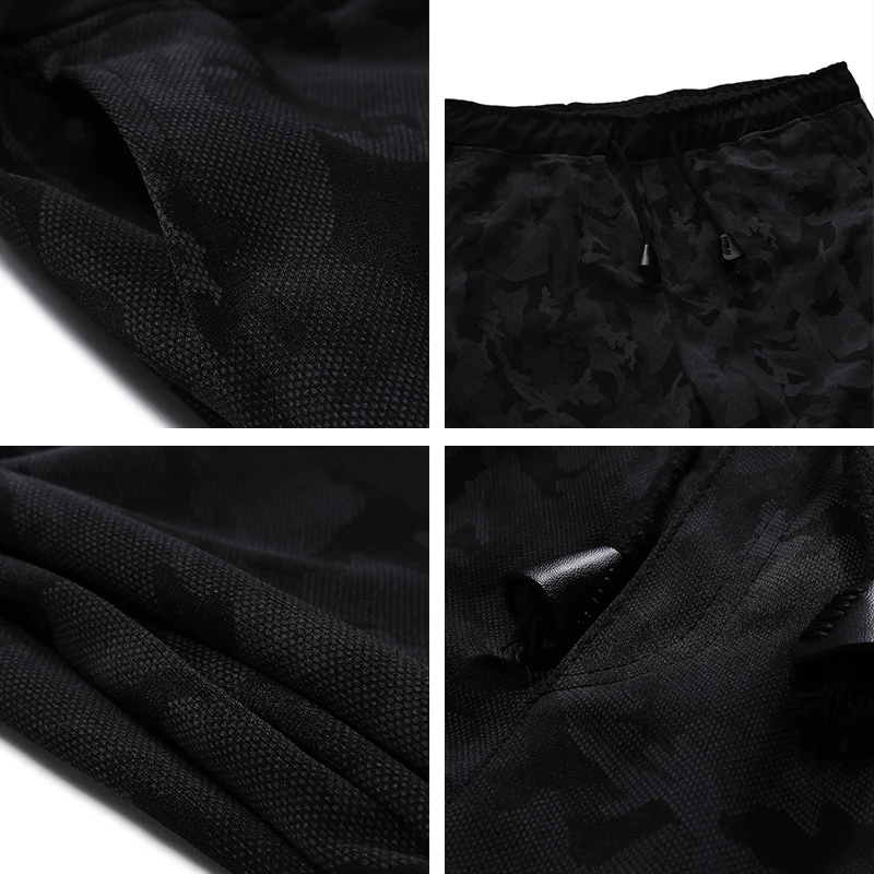 

2019 New Men's Thin Fleece Sweatpants Jogger Pants Male Autumn Winter Camouflage Print Trousers Sweatpants Plus Size M-5XL