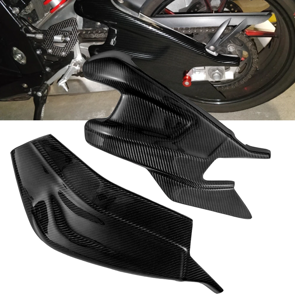 

For BMW S1000RR S 1000 RR 2009-2018 HP4 2012 2013 2014 S1000R S 1000 R 2015-2019 Carbon fiber Fairing Swingarm Covers Protector