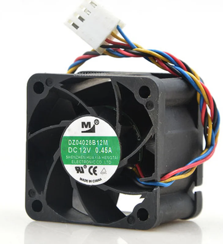 DZ04028B12M DC 12V 0.45A 40x40x28  4-