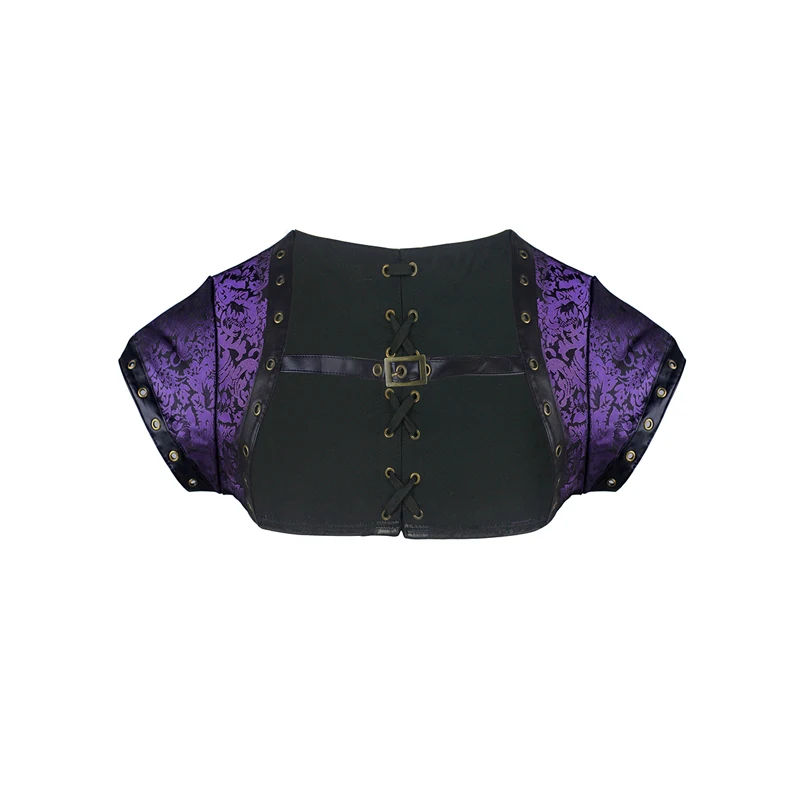 Burvogue размера плюс Топ без рукавов в готическом стиле-корсет стимпанк Корсет для