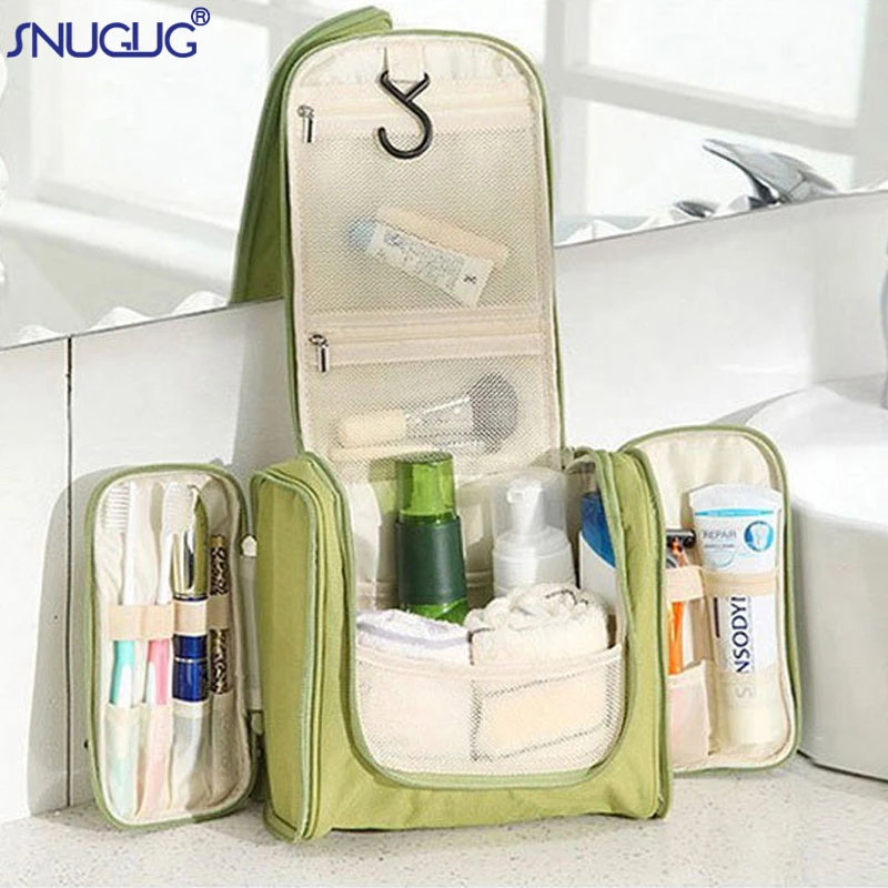 SNUGUG Brand Makeup Organizer Bag Hanging Men Women Cosmetic For Make Up Toothbrush Toilet Man's Toiletry | Багаж и сумки