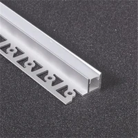 free shipping 2mpcs 60mlot recessed aluminum extrusion channel for led strip high profile