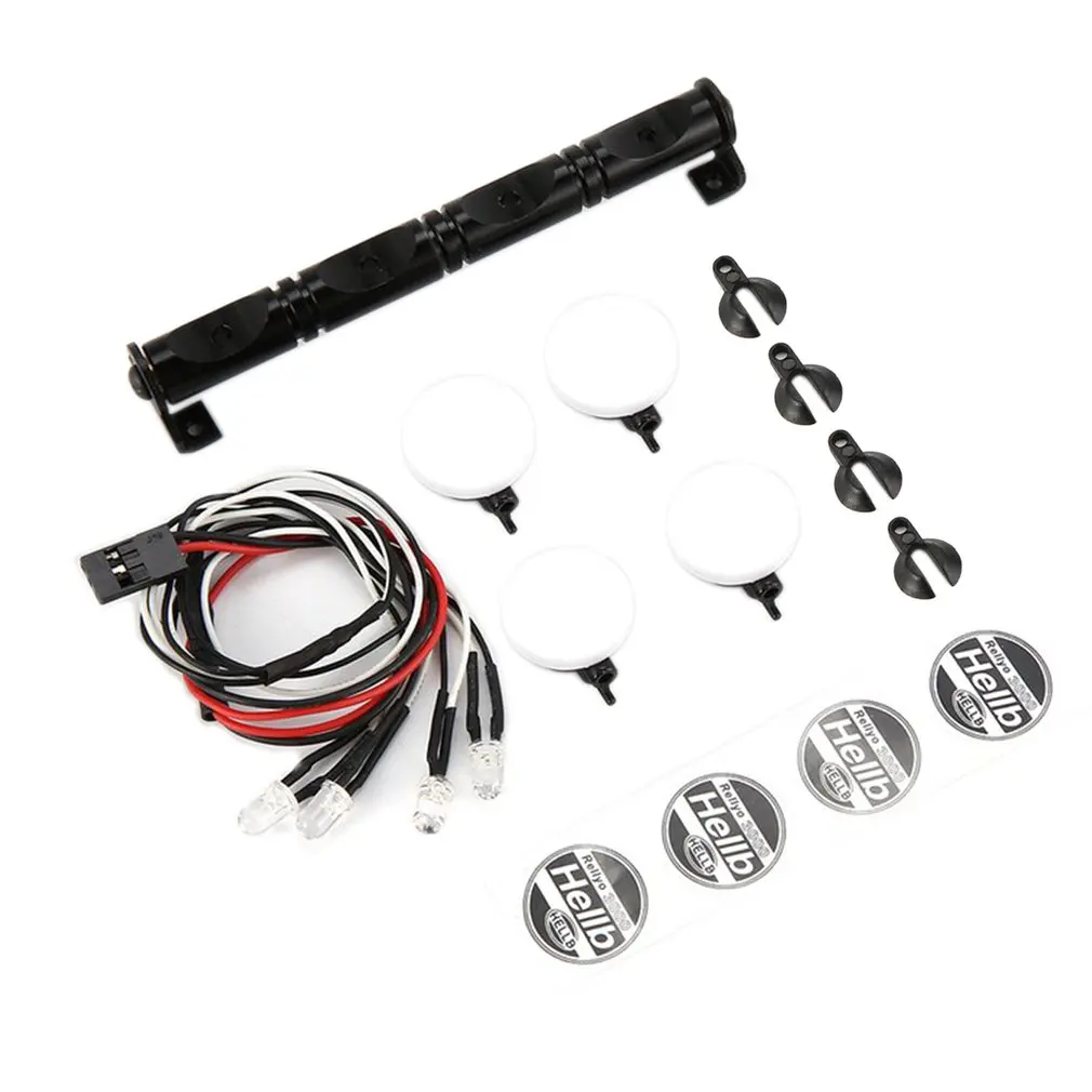 

1450M Multi-Function Round Lamp LED Light Bar For Traxxas Hsp Redcat Rc4wd Tamiya Axial Scx10 D90 RC Crawler