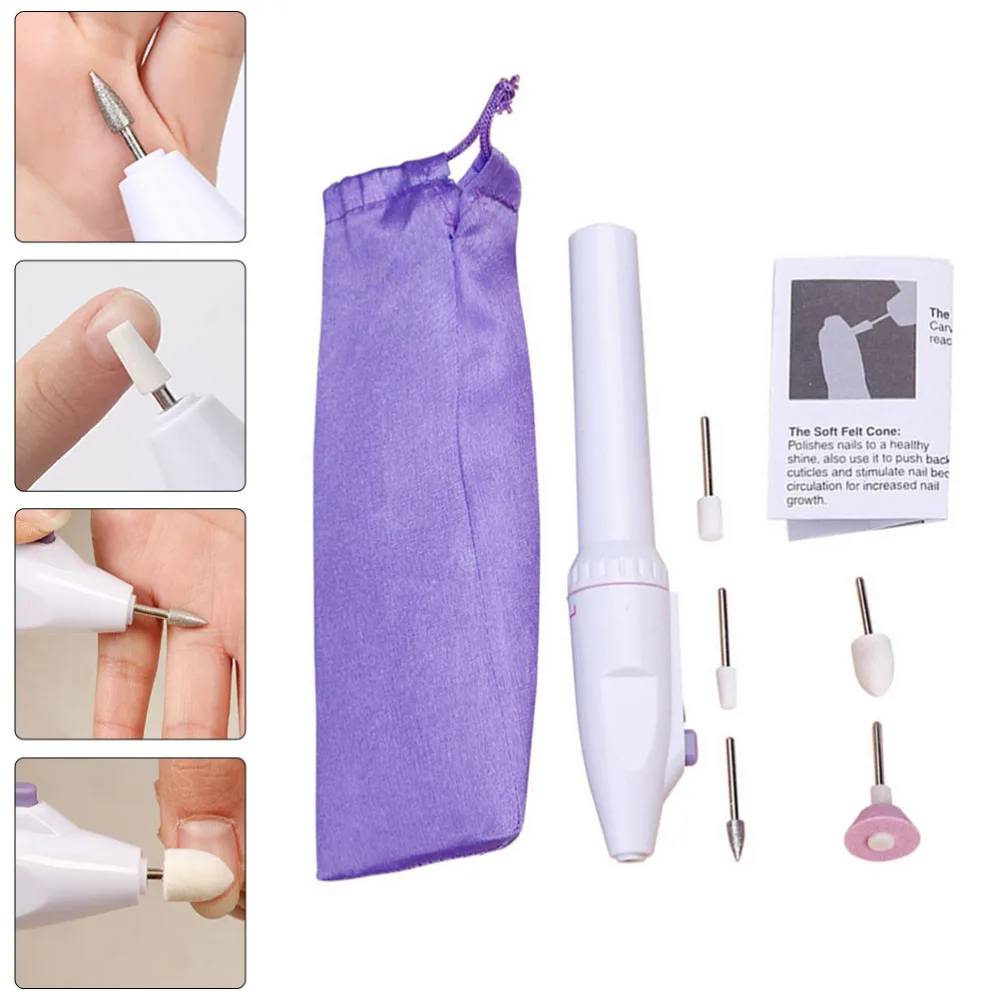 

1Set Electric Nail Grinder Multifunctional Nail Grinding Tool Nail Art Polisher