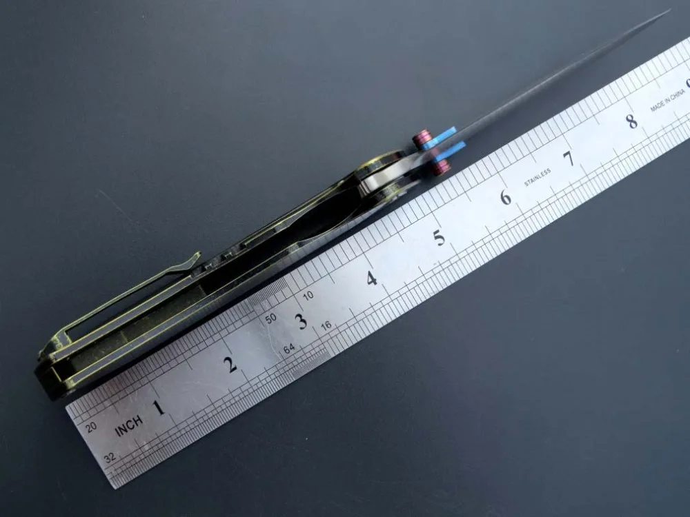 CH-Emperor карманный нож Jack knife S35VN лезвие титановый сплав Ручка Охотничий Тактический нож Фруктовый походный Нож EDC инструменты