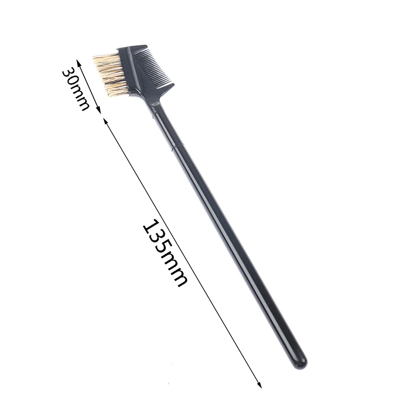 

1Pcs Eyelash Brush Eyebrow Comb Double-Sided Dual Purpose Makeup Brush Eyelash Comb Cosmetic Beauty Tool