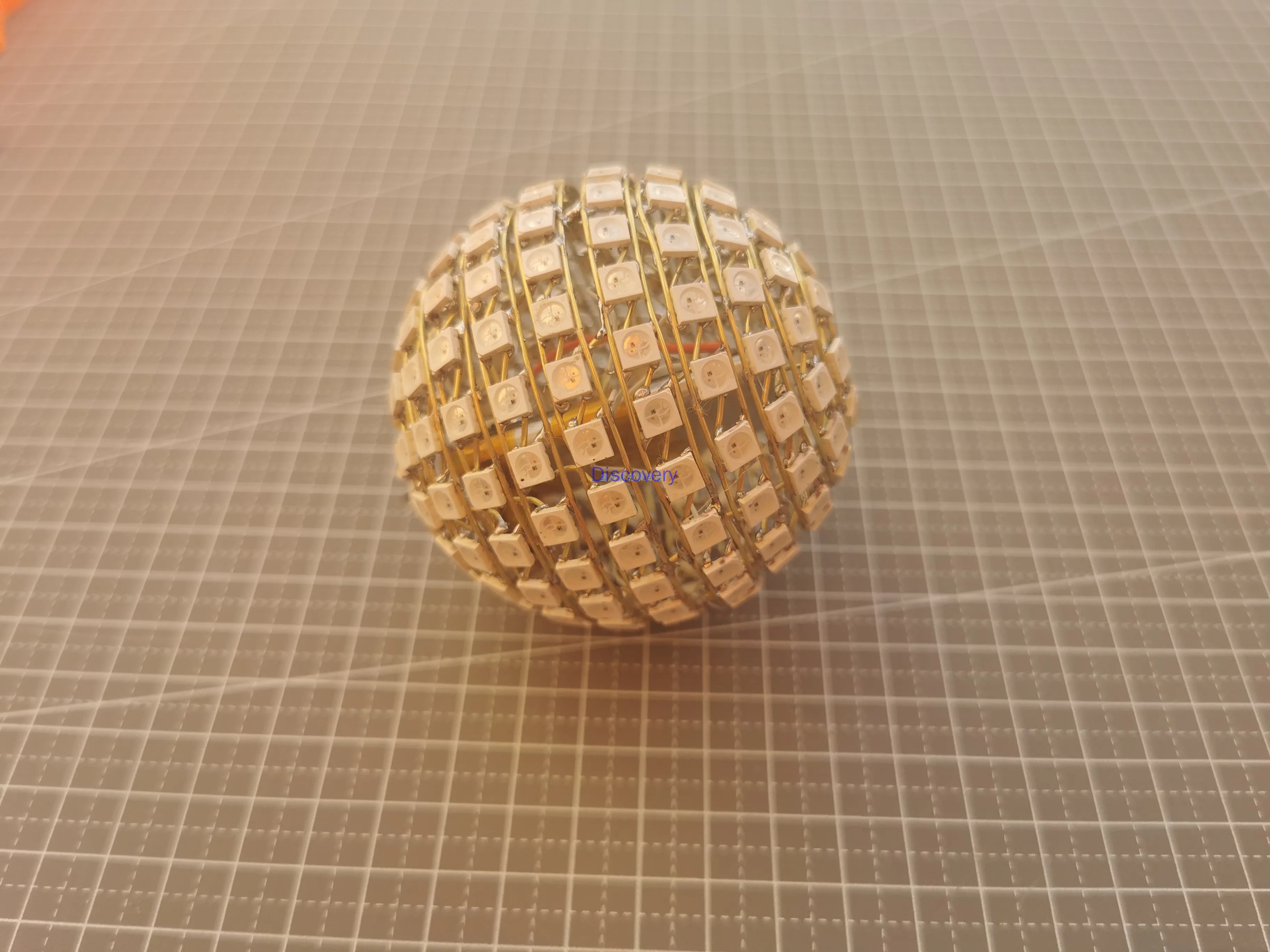 

Бесконечный Цветной световой шар WS2812 RGB с открытым исходным кодом, набор электронных материалов «сделай сам»