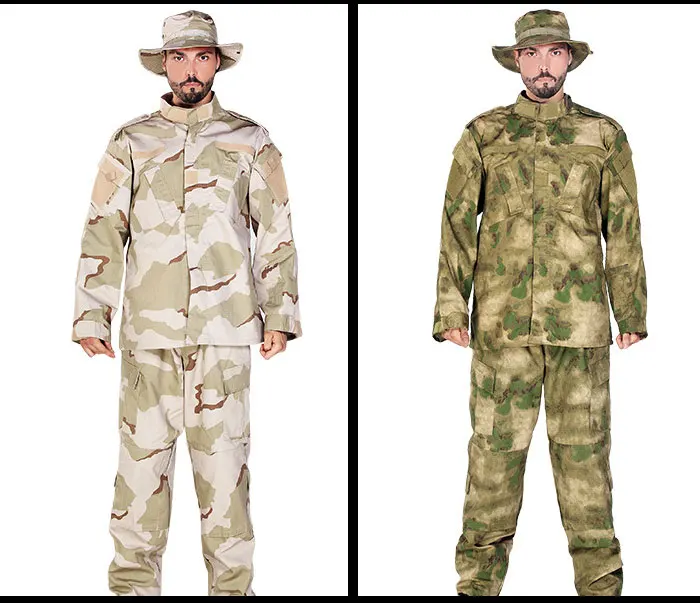 17Color Men Army Tactical Military Uniform Camouflage Combat Shirt Clothes Special Forces ACU Militar Uniforms for Man Coat Set