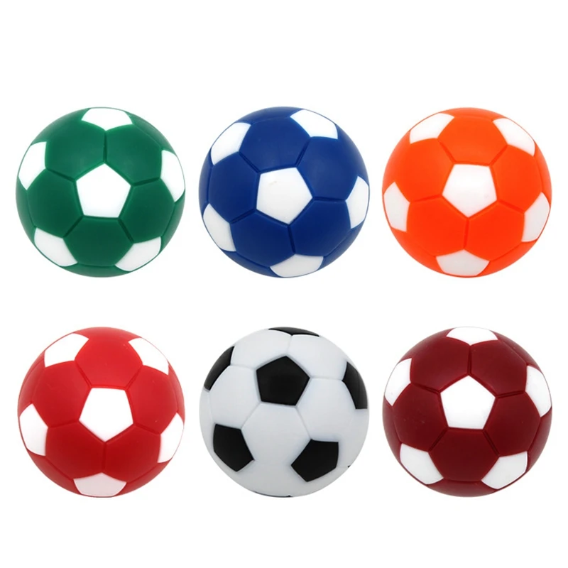 

Set of 16 Table Soccer Foosballs Replacement Balls, Mini Colorful 32mm Tabletop Game Ball
