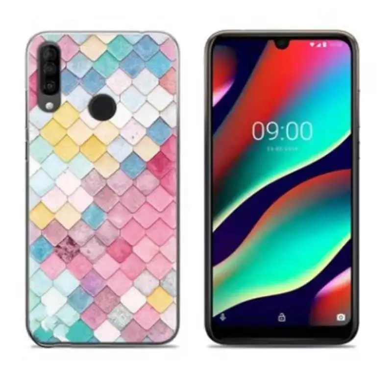 Wiko View 3 Lite многоцветный чехол для телефона view TPU мягкий чехол| |