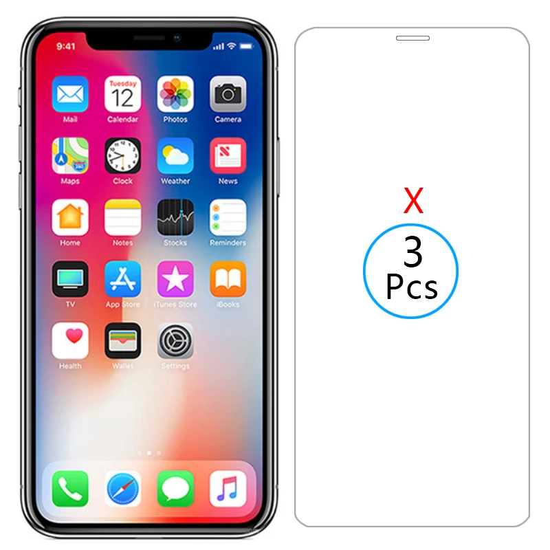 

Защитное закаленное стекло для iphone xr xs max x r s, защитная пленка для экрана iphonex iphonexs iphonexr rx sx xsmax, защитная пленка для iphone