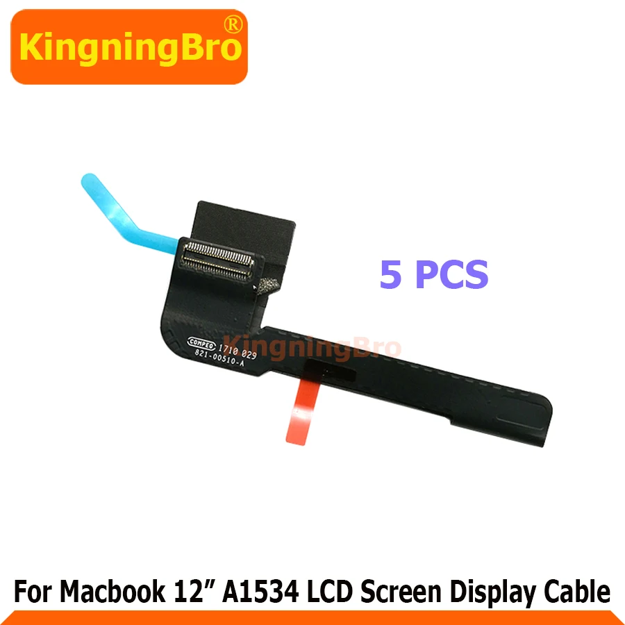 5 шт. Новинка для Macbook 12 &quotA1534 LED LVDS экран кабель дисплея 2015 2016 2017 821 00318 A 00510