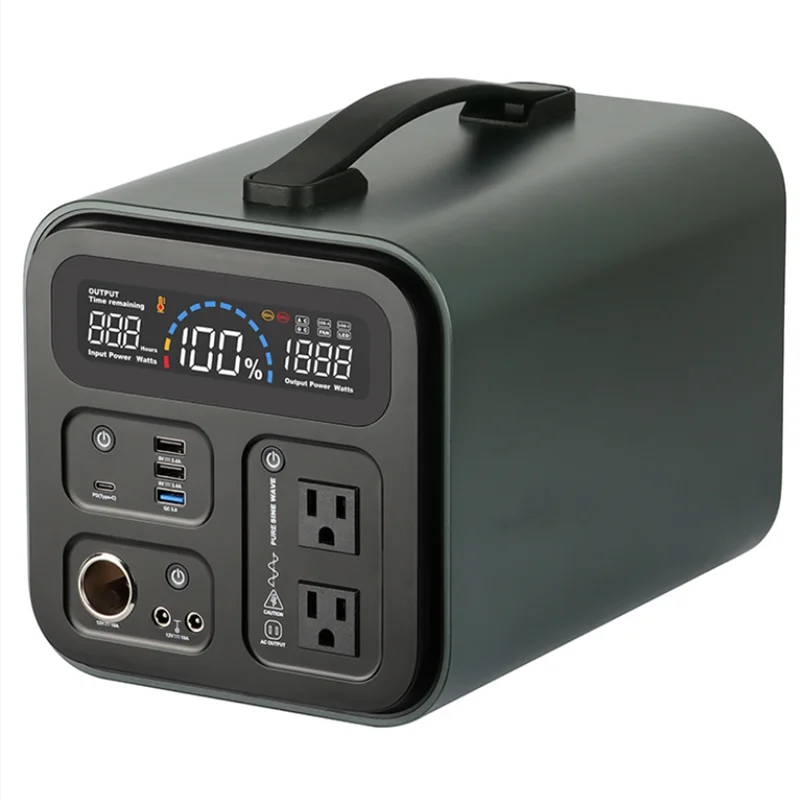 Переносной Солнечный генератор 1000 Вт/2000 Вт 110 В переменного тока 220 постоянного 24