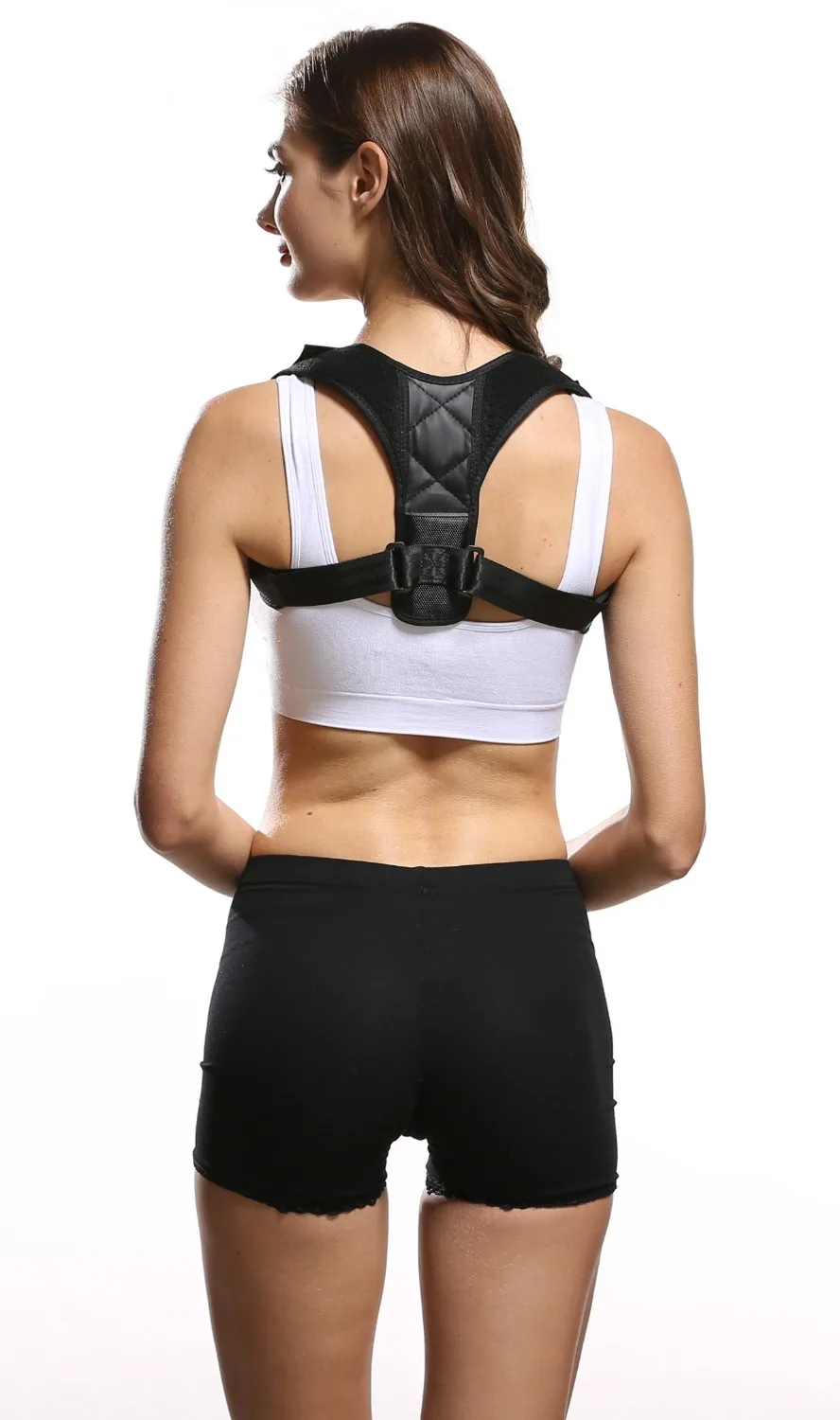 Поддерживающий Пояс регулируемый Корректор осанки для спины ключицы