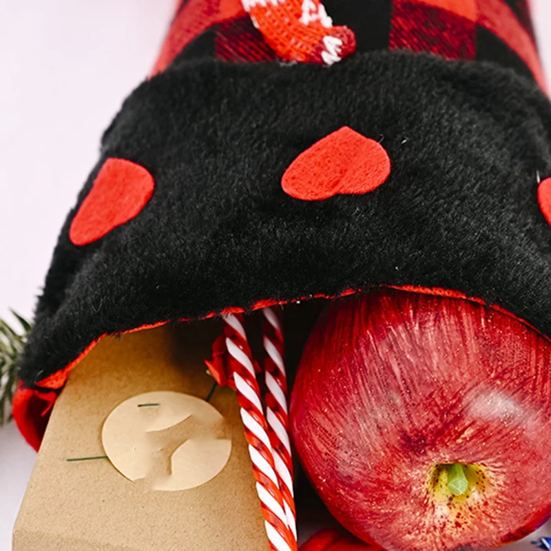 Комплект из 2 предметов рождественские чулки леггинсы Висячие куклы украшения