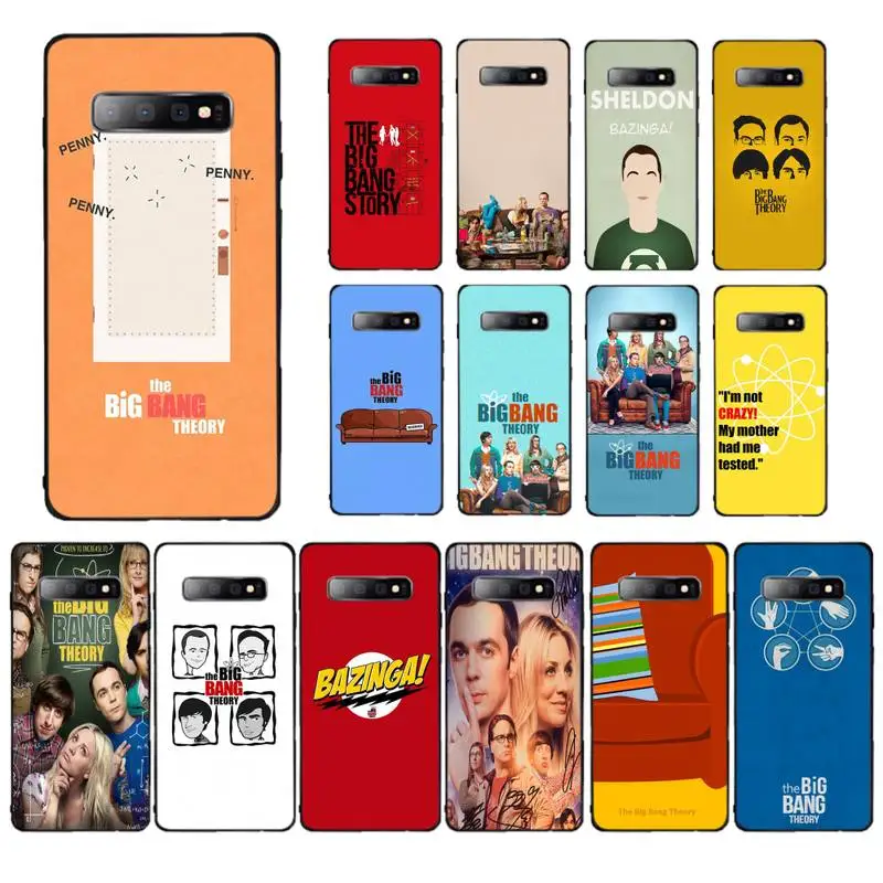

MaiYaCa The Big Bang Theory Phone Case For Samsung S 6 7 8 9 10 20 plus lite edge Oppo A9 2020