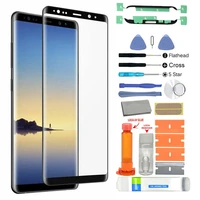 front glass screen repair kit %c2%a0with tool for samsung galaxy s8 sm g950f g950 replacement glass touch screen repair kit with glue