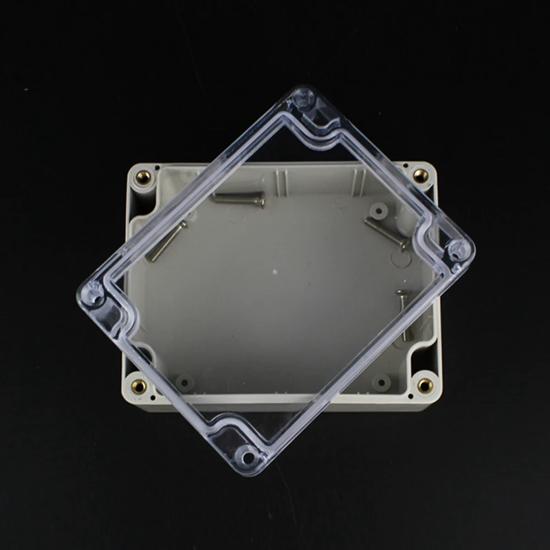 115x90x55 мм ABS IP65 водонепроницаемый пластиковый зеркальный прозрачный корпус чехол