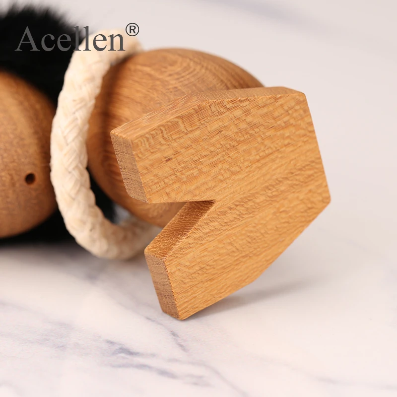 Деревянный мыслитель фигурка домашний декор Современная Скандинавская