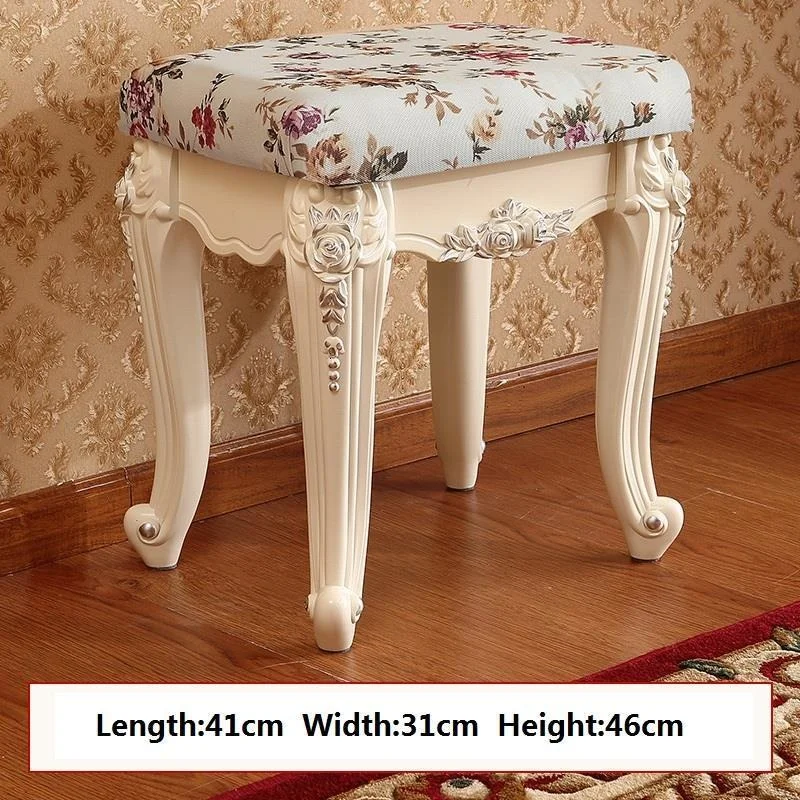 Do Siedzenia Banco Madera Step Vanity Chair Penteadeira Camarim Taburete Storage Cover Ottoman Tabouret Sgabello Poef Foot Stool |