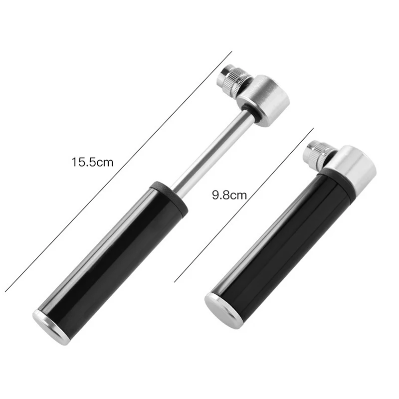 Горячий 1 набор мини велосипед насос портативный алюминиевый сплав