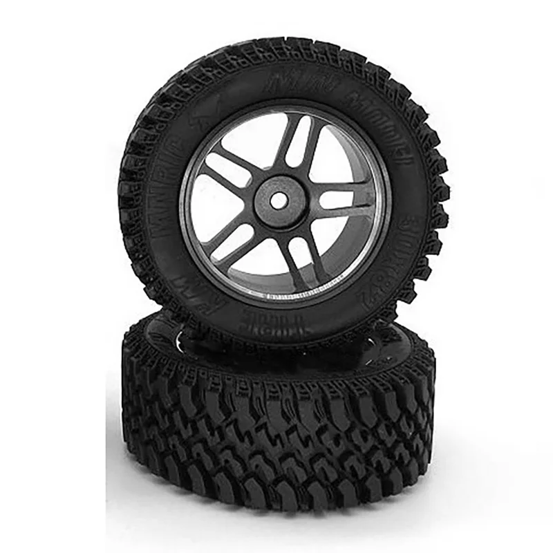 

2 Set RC Car Part: 1 Set Metal Wheel Rim Hub Spare Accessories,Black & 1 Set Metal Fornt Rear Brake Disc