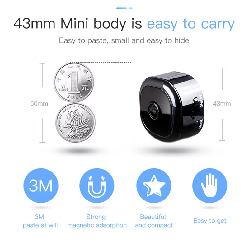 

AM05-Smart Camera Tuya Smart Life Wireless IP Camera 1080P HD Network Mobile Phone Remote Wifi Camera Night Vision Monitoring