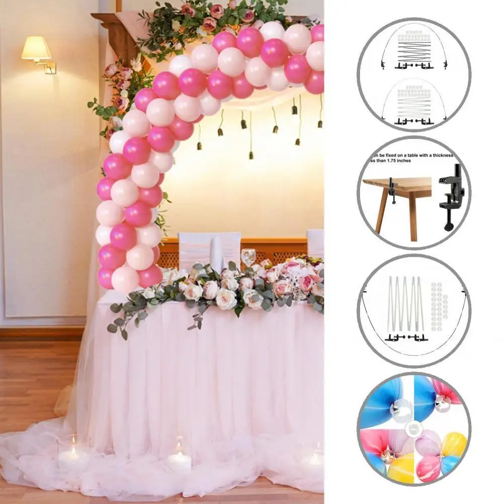 

Adjustable 1 Set Great Adjustable Small Balloon Stand Set Multi-Purpose Balloon Arch Stand Decorative Party Decor
