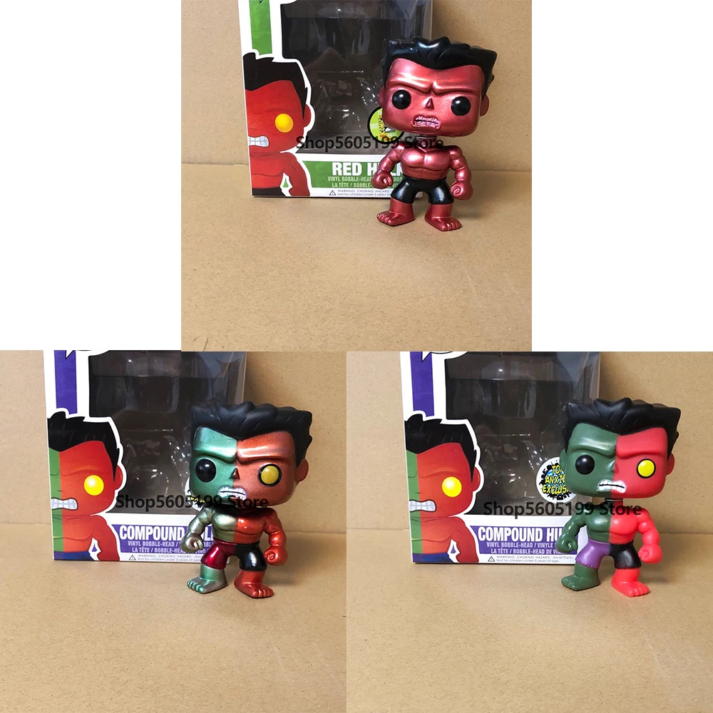 Фигурки героев POP RED HULK составные фигурки игрушки для детей рождественские