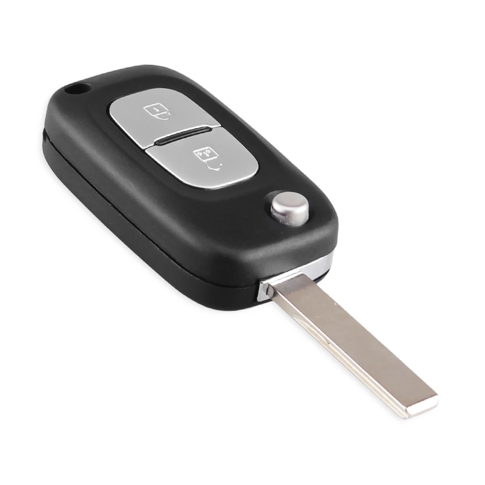 KEYYOU 2 кнопки флип складной корпус автомобильного ключа дистанционного