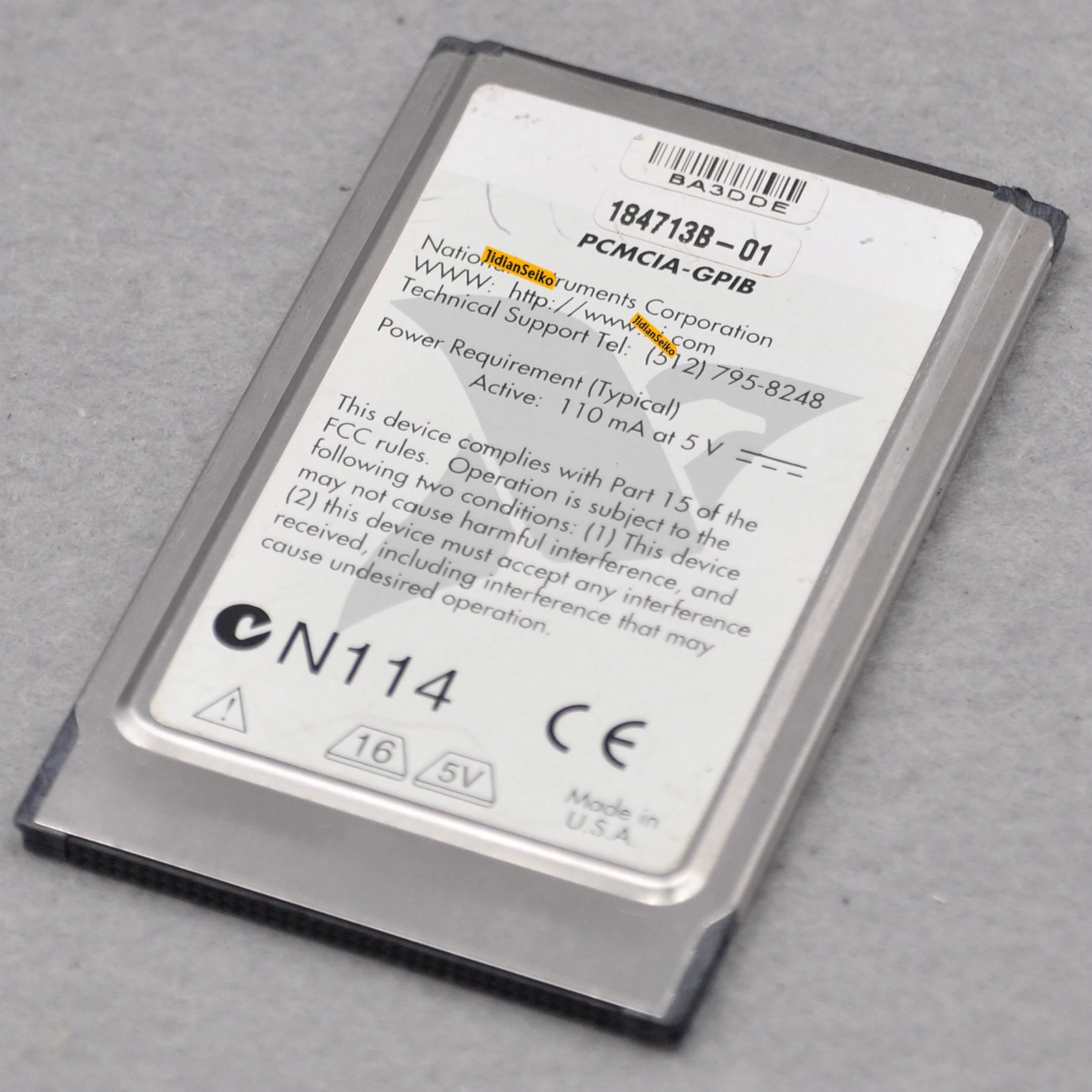 Рисунок 3 - Фотокарта 184713B-01 110 мА 5 В IEEE488