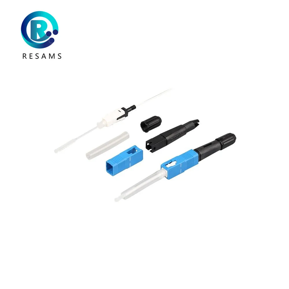 

Термоплавкий холодный соединитель FTTH CIXI, простой в использовании волоконно-покрытый провод SC UPC, быстрый оптический соединитель, бесплатная доставка, оптический, длина 50 мм