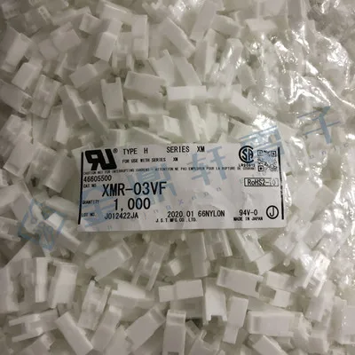 Conectores JST, carcasas de terminales, piezas nuevas, XMR-03VF, 100%-0