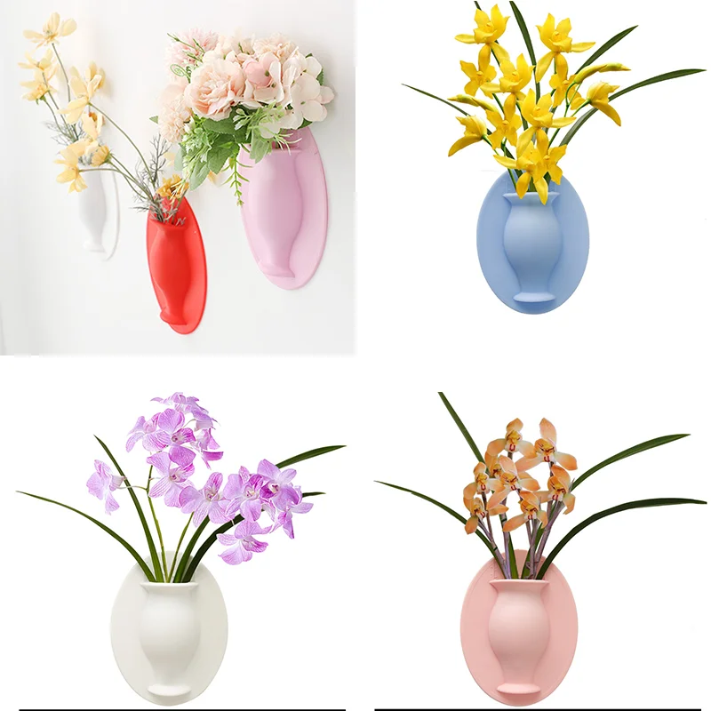 Аксессуары для украшения дома силиконовый липкий ваза прочно держаться на